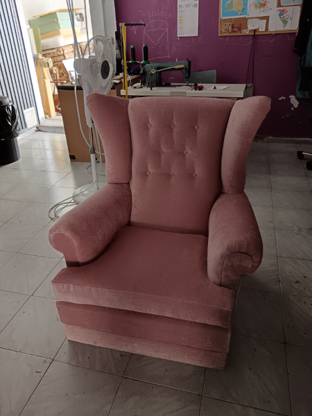 Trabajo de tapicería