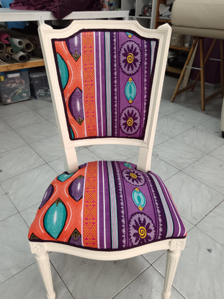 Trabajo de tapicería