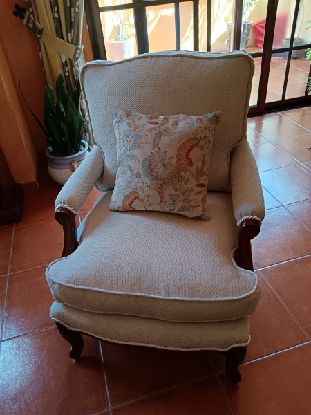 Trabajo de tapicería