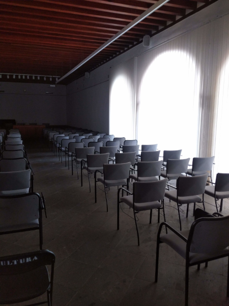 Sillas tapizadas para sala del Exconvento de Santo Domingo